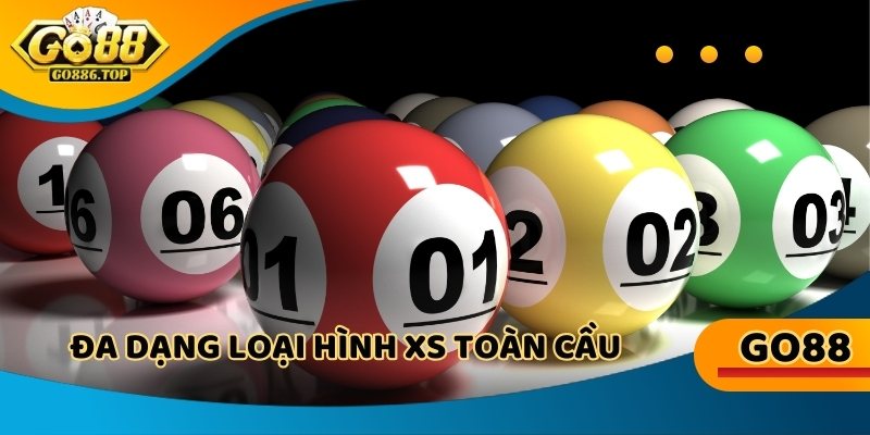 Cơ hội trúng thưởng lớn với đa dạng loại hình XS toàn cầu