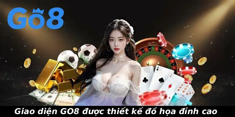 Giao diện GO8 được thiết kế đồ họa đỉnh cao